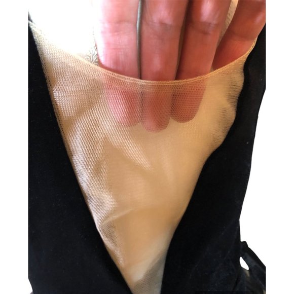 NWT ALYCE PARIS Dress Prom Cocktail Mini Tulle Black Ballerina Style Size 10 - Picture 9 of 11